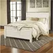 Willowton Whitewash Queen Panel Bed
