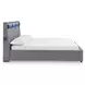 Wronske Gray Queen Upholstered Bed
