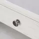 Surfside Weathered White Rectangular Console Table with USB Charging