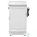 Bay Harbor Distressed White 1 Drawer and 2 Door Nightstand