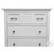 Bay Harbor Distressed White 5 Drawer Chest