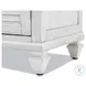Bay Harbor Distressed White 6 Drawer and 2 Door Dresser