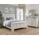 Bay Harbor Distressed White 6 Drawer and 2 Door Dresser