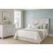Bay Harbor Distressed White Queen Headboard