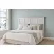 Bay Harbor Distressed White King Headboard