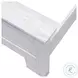 Bay Harbor Distressed White Queen Panel Bed