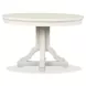 Willowbrook Egg Shell White 66" Extendable Oval Dining Table