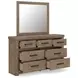 Garistyn Light Brown Panel Bedroom Set