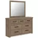 Garistyn Light Brown Panel Bedroom Set