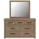 Garistyn Light Brown Storage Panel Bedroom Set