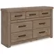 Garistyn Light Brown Storage Panel Bedroom Set