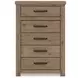 Garistyn Light Brown Storage Panel Bedroom Set