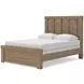 Garistyn Light Brown Panel Bedroom Set