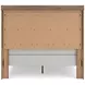 Garistyn Light Brown Queen Panel Bed