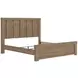 Garistyn Light Brown King Panel Bed
