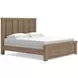 Garistyn Light Brown King Panel Bed