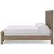Garistyn Light Brown King Panel Bed