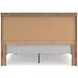 Garistyn Light Brown King Storage Panel Bed