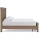 Garistyn Light Brown King Storage Panel Bed