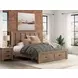 Garistyn Light Brown King Storage Panel Bed