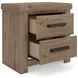 Garistyn Light Brown Storage Panel Bedroom Set