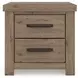 Garistyn Light Brown Storage Panel Bedroom Set