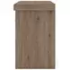 Garistyn Light Brown 2 Drawer Nightstand with USB Charging