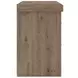 Garistyn Light Brown 2 Drawer Nightstand with USB Charging