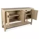 Sunset Cove Sanibel Brown 4 Door Buffet