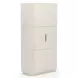 Love Matte Pearl 2 Door Bar Cabinet with LED