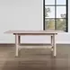 Gabby Light Brown 60" Extendable Rectangular Dining Table