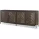 Daniel Brown Rustic 84" Extendable Dining Room Set