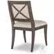Daniel Brown Rustic 84" Extendable Dining Room Set