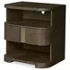 Carino Cocoa and Beige Upholstered Panel Bedroom Set