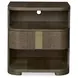 Carino Cocoa and Beige Upholstered Panel Bedroom Set