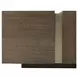 Carino Cocoa and Gold Rectangular Cocktail Table