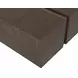 Carino Cocoa and Gold Rectangular Cocktail Table