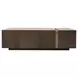 Carino Cocoa and Gold Rectangular Cocktail Table