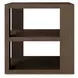 Carino Cocoa Square Side Table