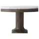 Carino Cocoa and Beige Round Occasional Table Set