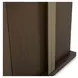 Carino Cocoa and Gold 2 Door Accent Chest