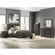Agrander Dark Brown Queen Panel Bed