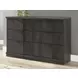 Agrander Dark Brown 6 Drawer Dresser