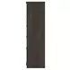 Agrander Dark Brown 5 Drawer Chest