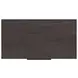 Agrander Dark Brown 5 Drawer Chest