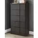 Agrander Dark Brown 5 Drawer Chest