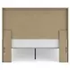 Agrander Dark Brown Queen Panel Platform Bed