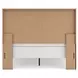 Agrander Dark Brown Queen Panel Bed