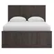 Agrander Dark Brown Panel Bedroom Set