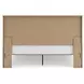 Agrander Dark Brown King Panel Platform Bed
